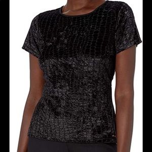NWT Calvin Klein Velvet Shirt (S)